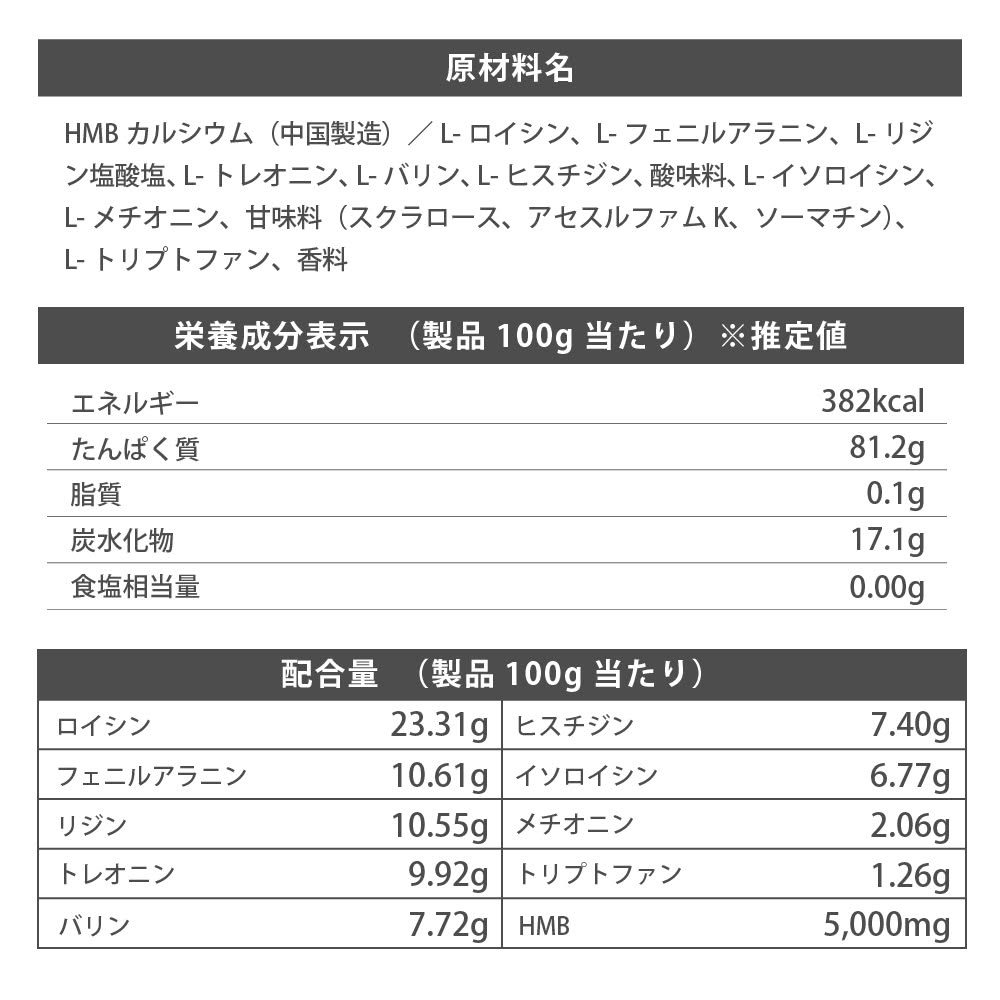 FLF EAA＋HMB TEN 400g ベリーレモン風味
