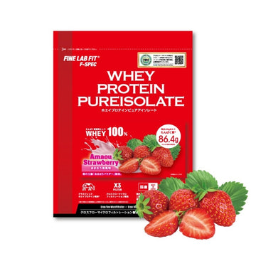 FLF ホエイプロテインピュアアイソレート 1kg　あまおう苺風味