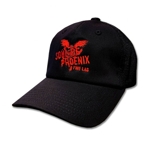 SOUL OF PHOENIX　メッシュキャップ ブラック×レッド