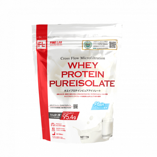 ホエイプロテインピュアアイソレート 1kg プレーン風味
